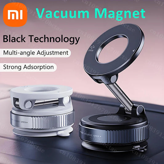 Xiaomi K007 Strong Magnetic Phone Holder Foldable Design 360° Adjustable Vacuum Car Mount For Car Desk Bathroom Magnetic Bracket