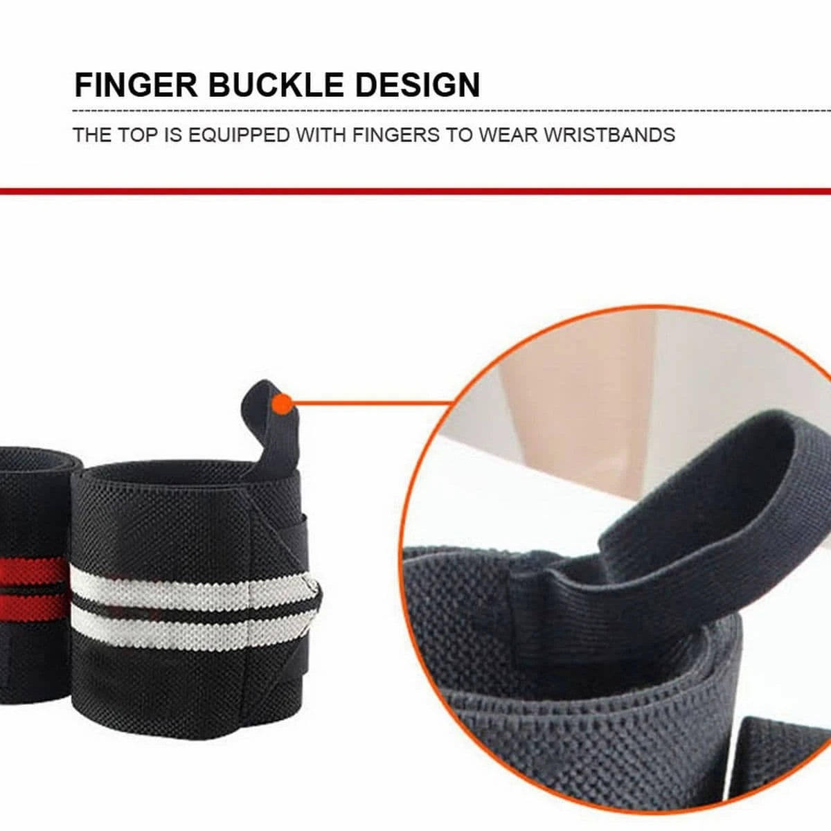 Wrapped wristbands for professional use in weightlifting