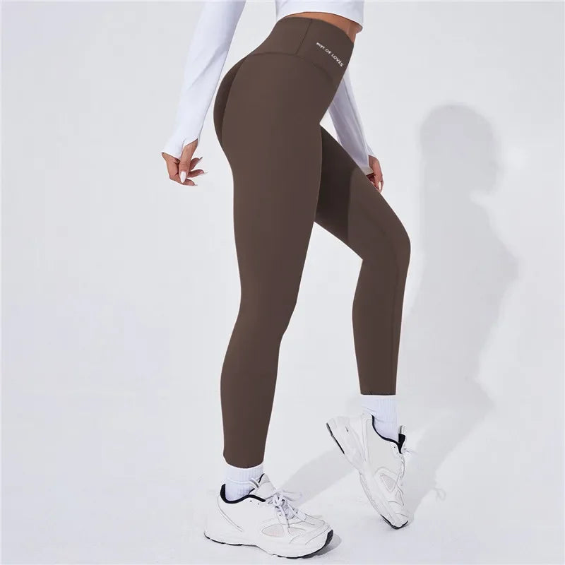 High Waist Yoga Warm Leggings Sports Tights Thermal Pants