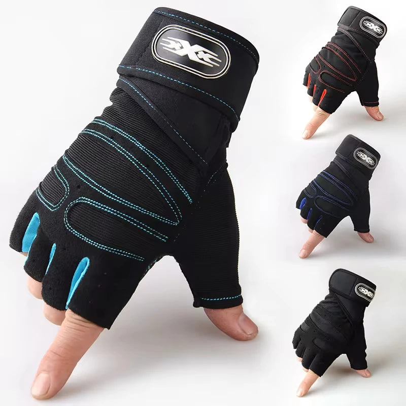 Weight Lifting Wristband Body Building Exercise Cycling Glove Shockproof