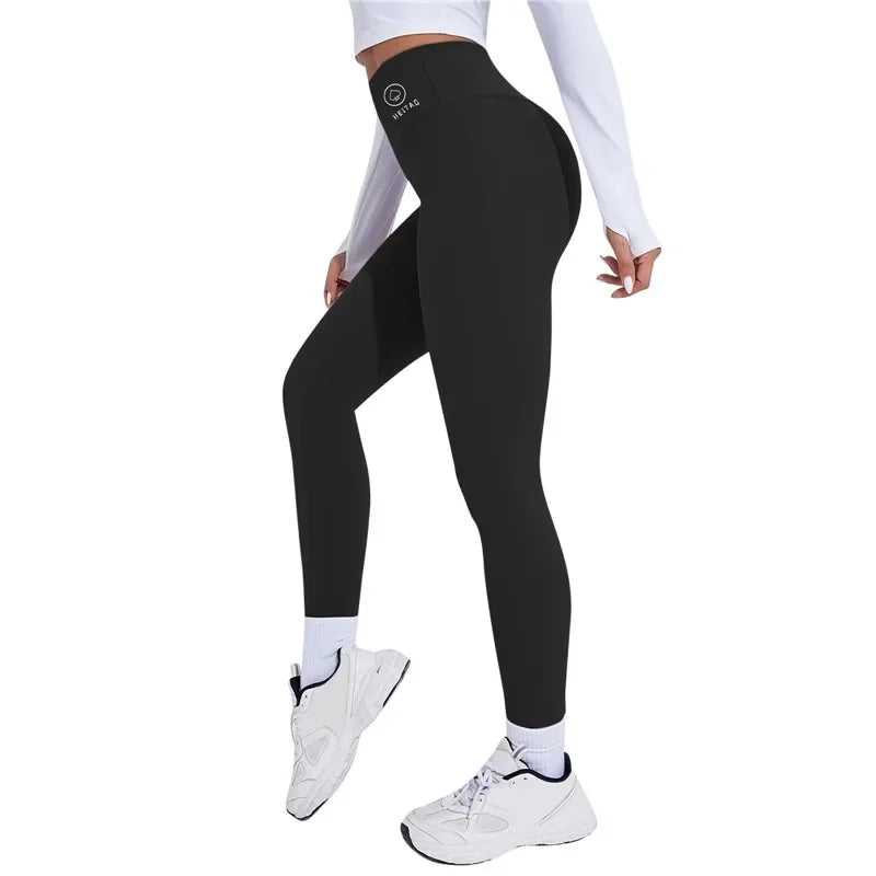 High Waist Yoga Warm Leggings Sports Tights Thermal Pants
