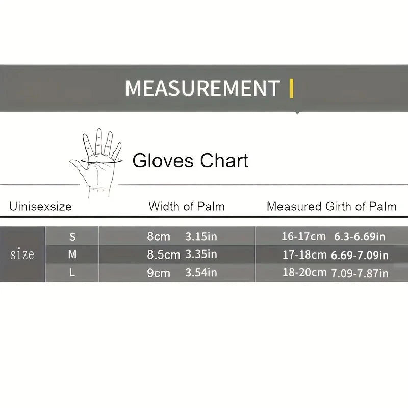 Gym Gloves for Weightlifting Cycling Exercise Training Fitness Rowing Unisex