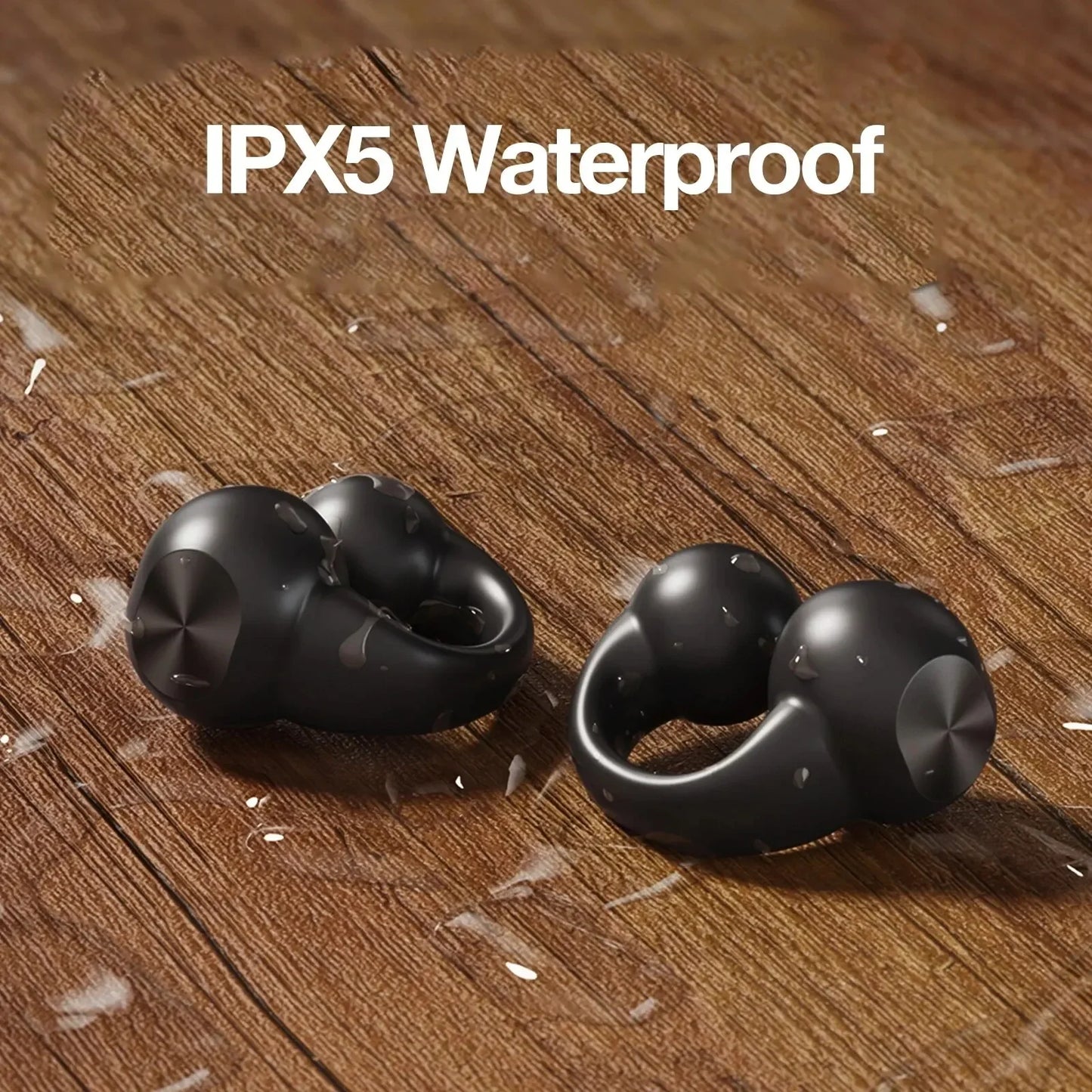 Earring Style Wireless Earbuds Bluetooth 5.3 Earphone Open Ear Headphones, for Sport Running Comfortable Wearing Headset