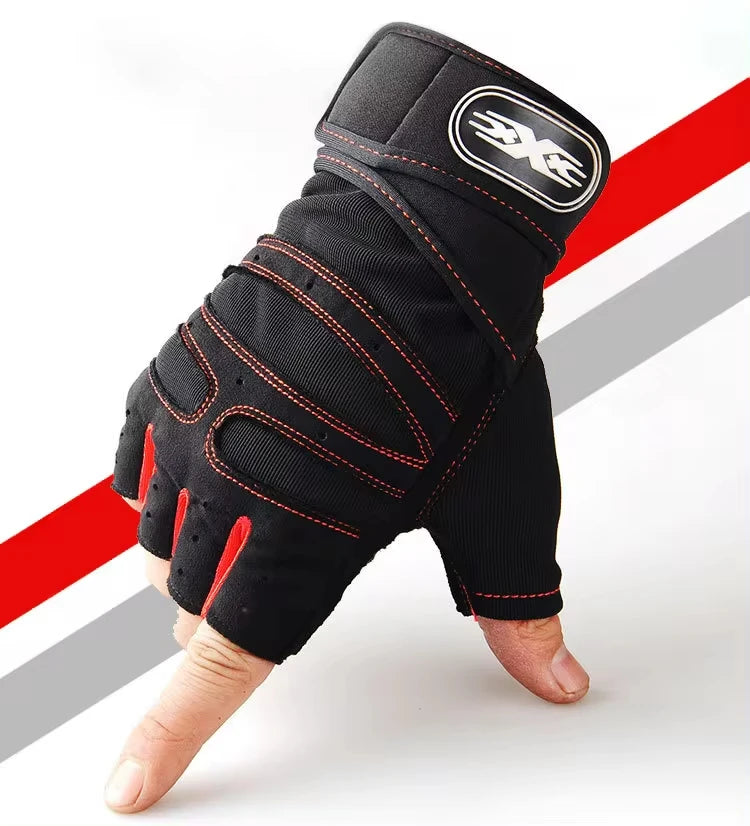 Weight Lifting Wristband Body Building Exercise Cycling Glove Shockproof